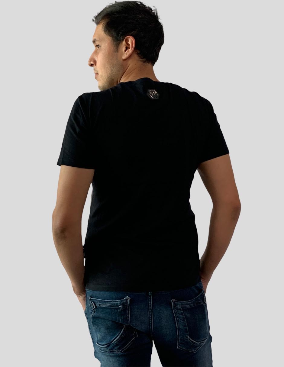 Playera T-shirt Round Neck Hexagon Philipp Plein Talla XXL