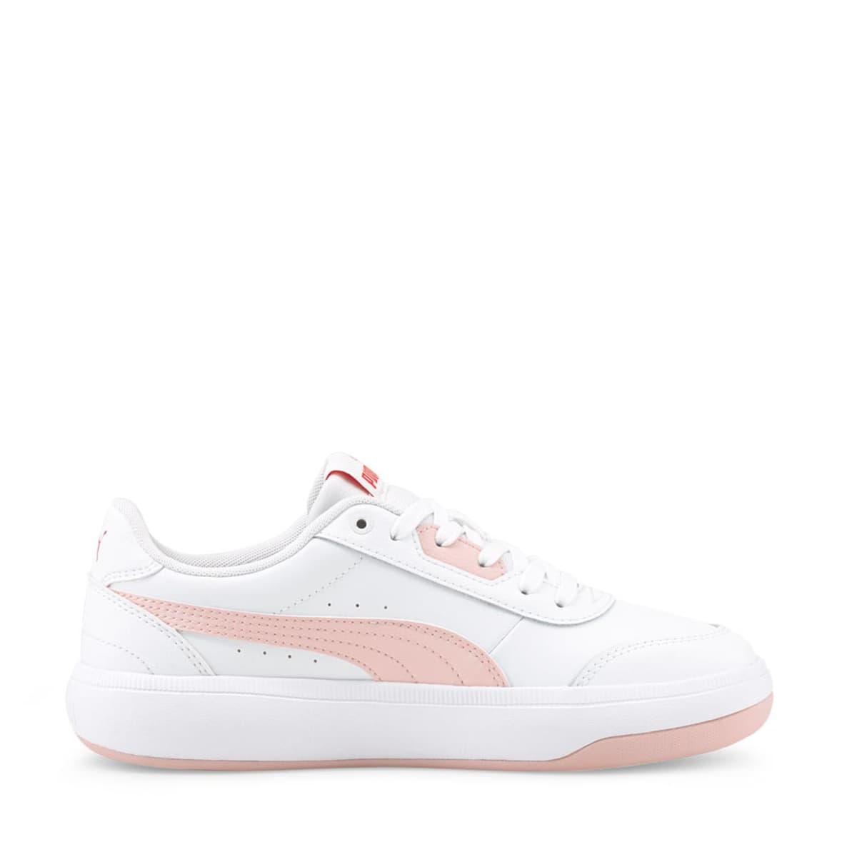 Tenis casual urbano blanco con rosa, para mujer, marca Puma, mod. 1035193