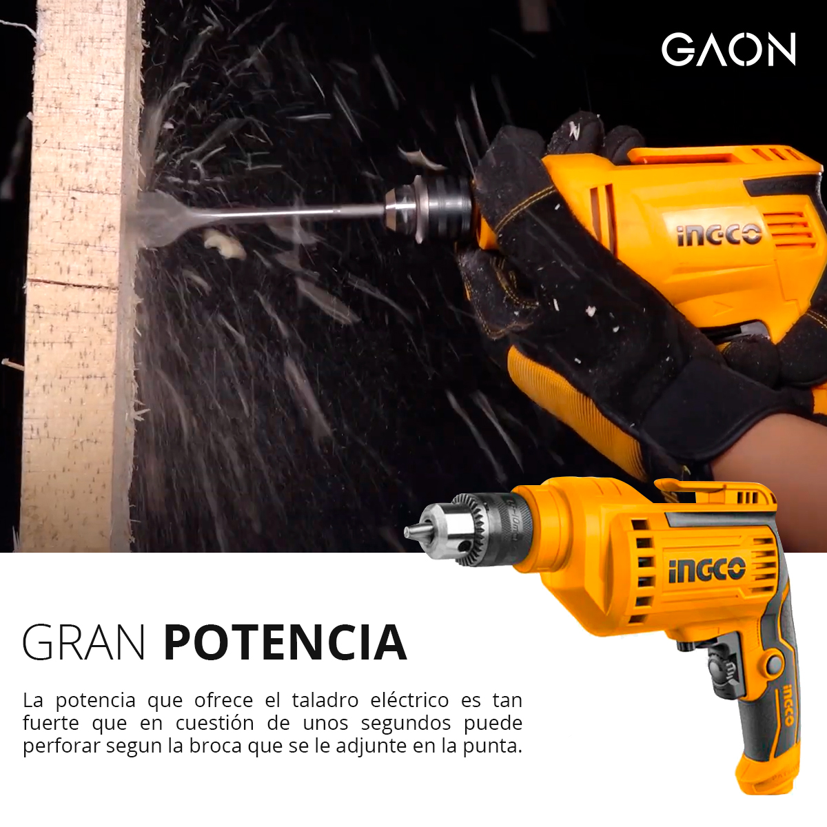 Taladro Atornillador Electrico Industrial Reversible