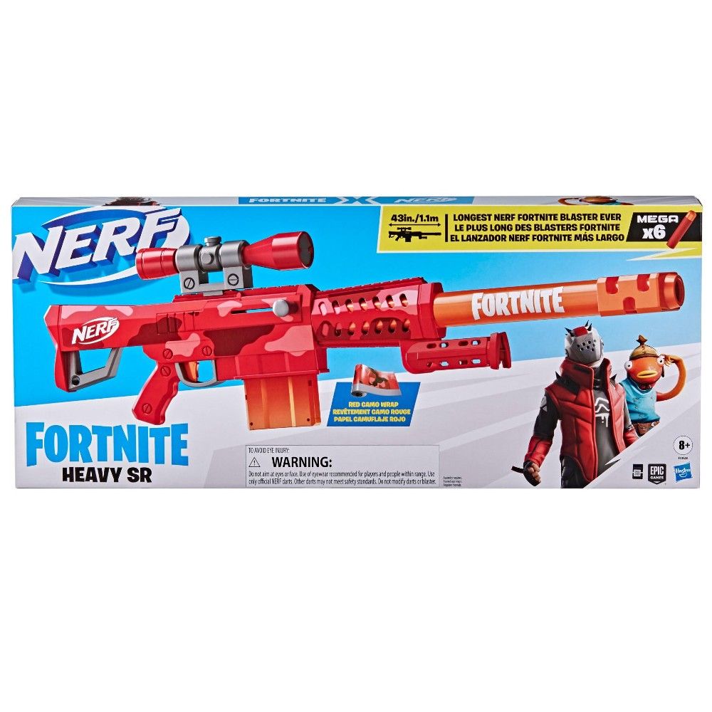 Nerf Fortnite Heavy SR Blaster