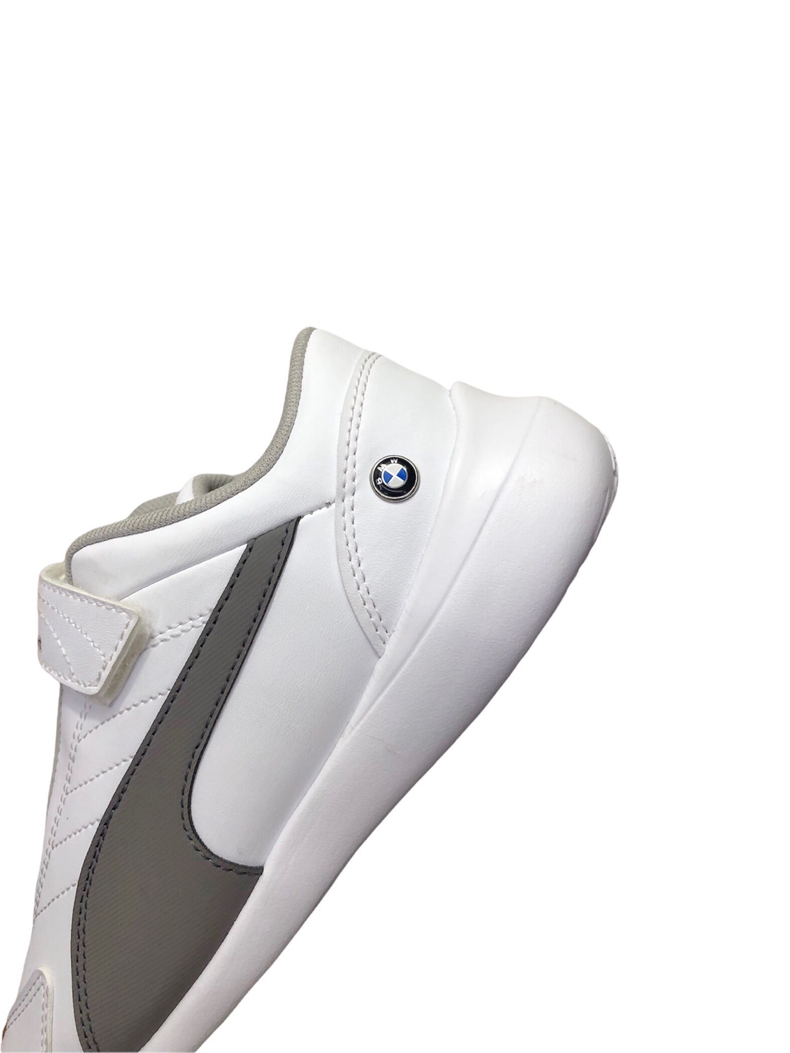 Tenis Puma Bmw Mms Kart Cat 3 Jr Blanco/Gris
