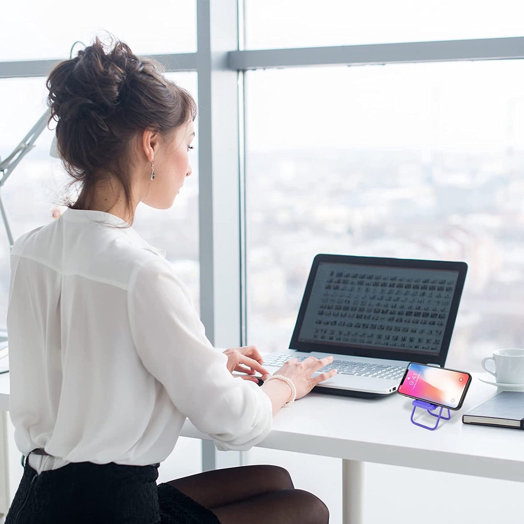 Soporte para teléfono Celular Mini Silla Decorativa, Portatil, para iPhone y Android, SET 5 PCS