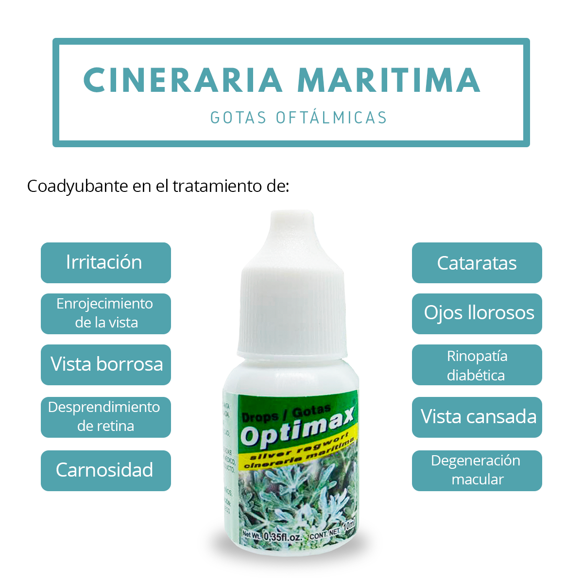 Cineraria Maritima Gotas 10ml 2pack