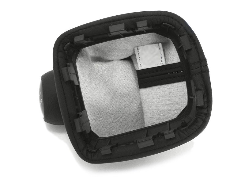 Pomo Perilla Palanca Velocidades con Marco y Cubrepolvo Vinipiel Compatible Volkswagen Pointer