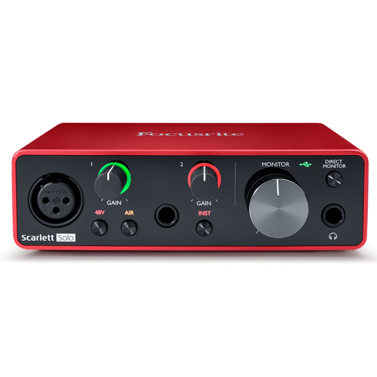 Paquete de Grabación 3 en 1 Focusrite solo Studio