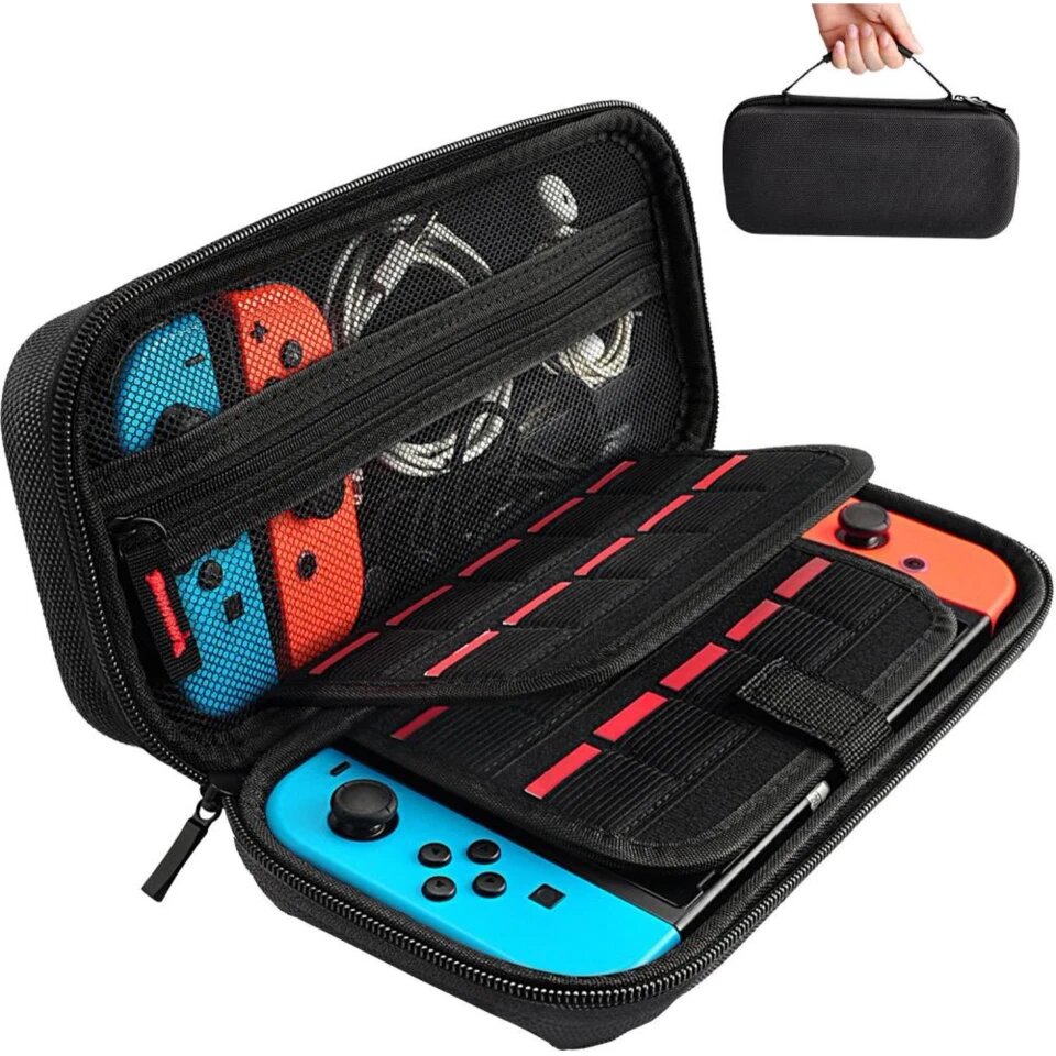 Nintendo Switch Estuche Viajero Compatible Con Nintendo Switch (Negro)
