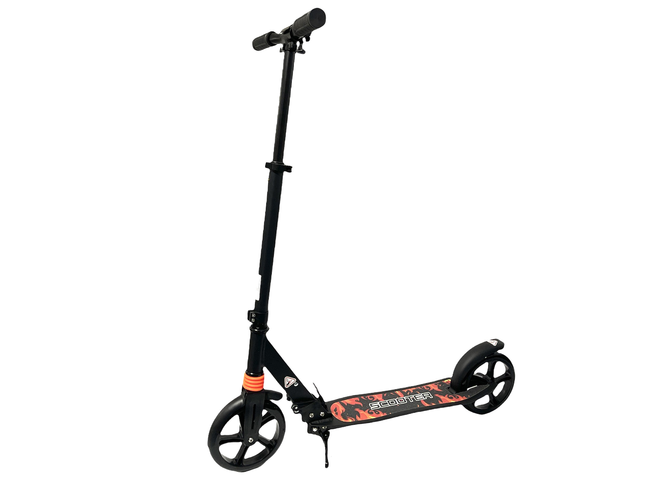 Scooter profesional de aluminio para niños y adultos, color negro, modelo 9407