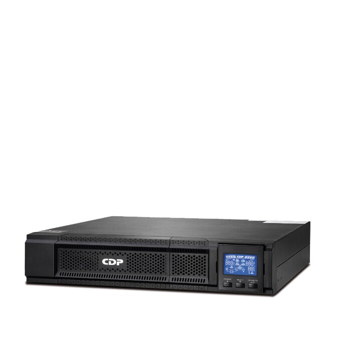 NO BREAK CDP UPO11-1 RT- TOWER- 1000VA/900W- 8 Contactos- Doble conversión- LCD- Equipo Clase A, Reacondicionado. 