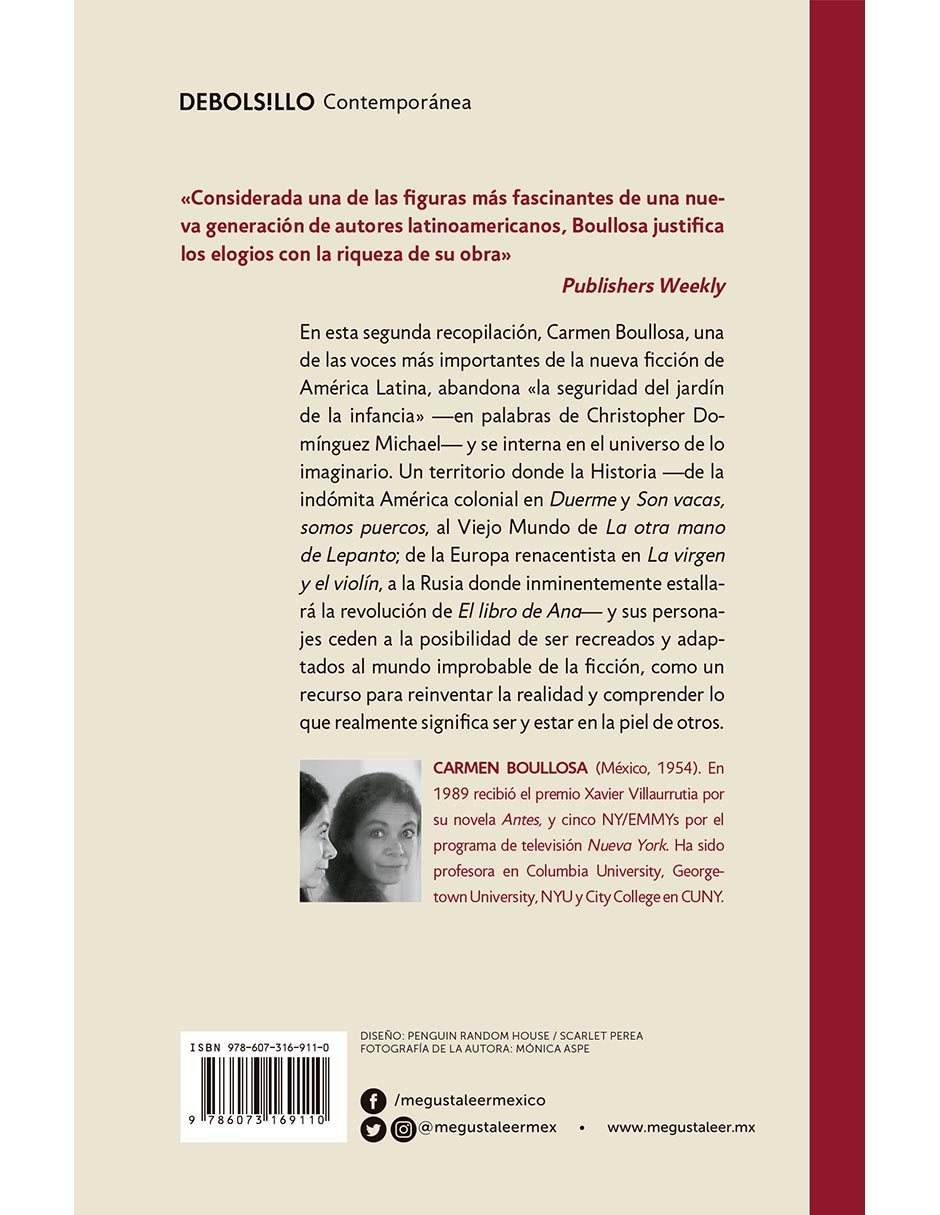 El mundo Autor Boullosa, Carmen