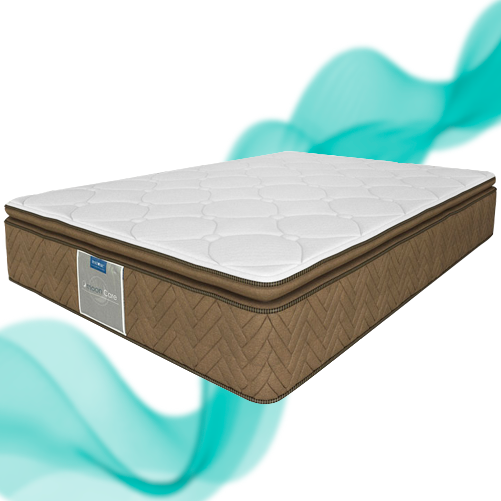 Colchón Restonic King Size Leyen Nova AntiÁcaros Ortopédico Confort