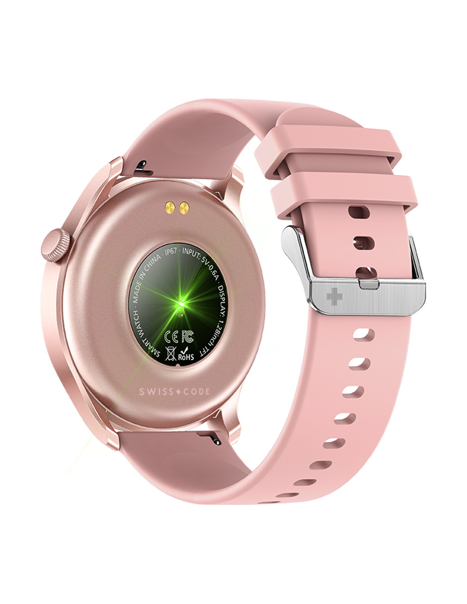 Smartwatch Swiss Code S+Watch Lite II + Audífonos S+Buds Seed Bundle para mujer