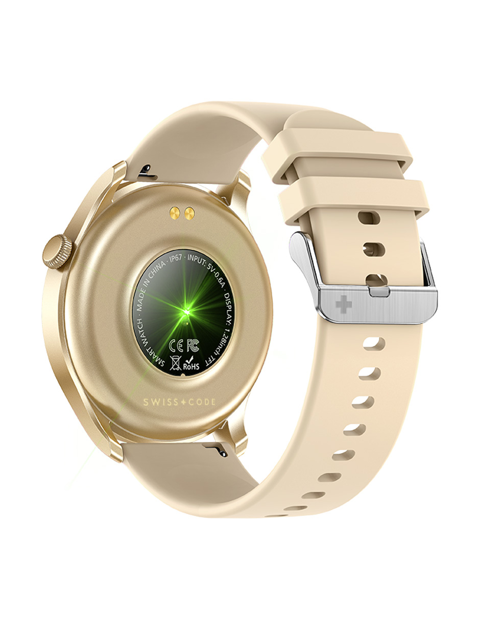 Smartwatch Swiss Code S+Watch Lite II + Audífonos S+Buds Seed Bundle para mujer