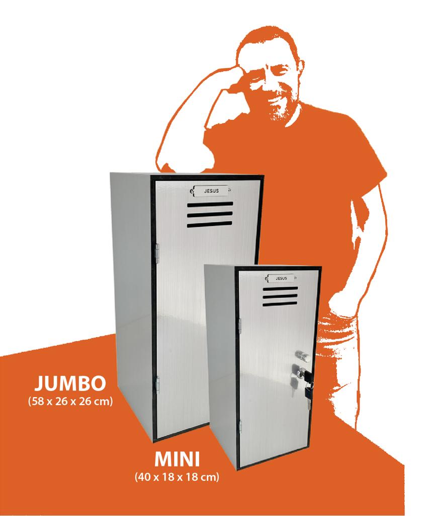 MARIO BROSS - Locker individual con llave de seguridad videojuegos.