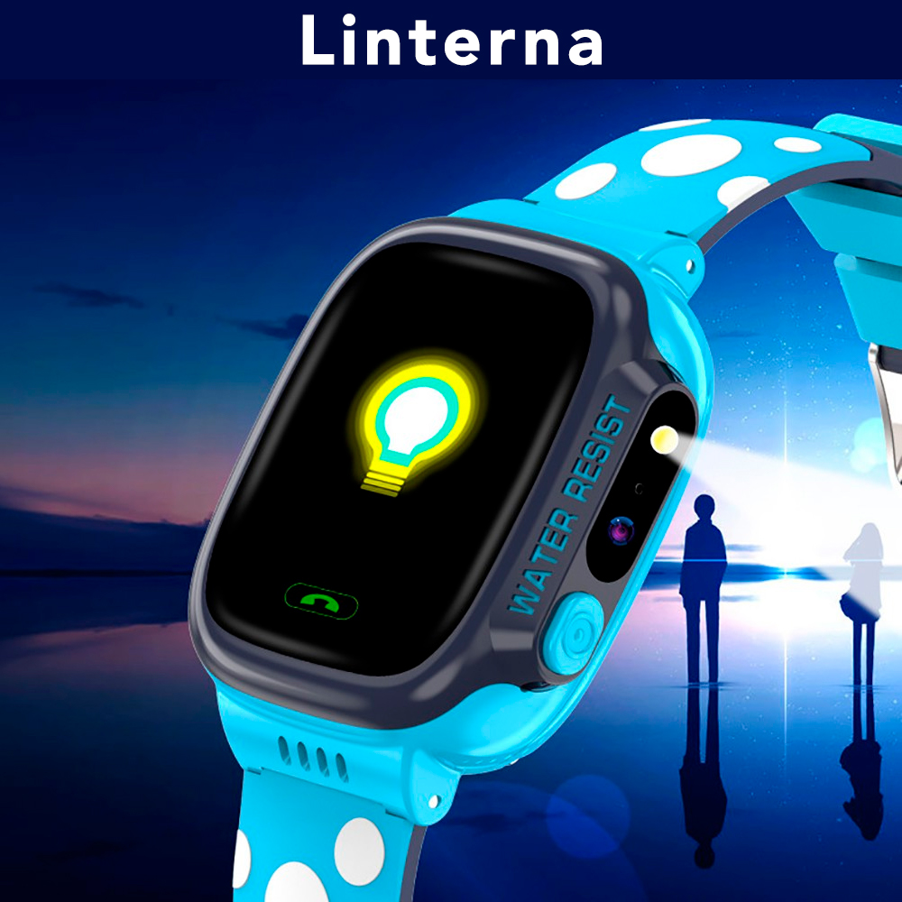 Smartwatch Kids Reloj Iinteligente Niños Gps Camara Juego Chip de Regalo