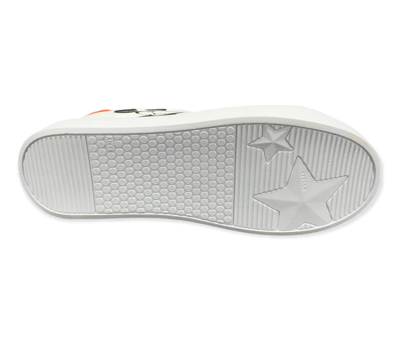 Tenis Mickey Blanco De Plataforma 23 - 26