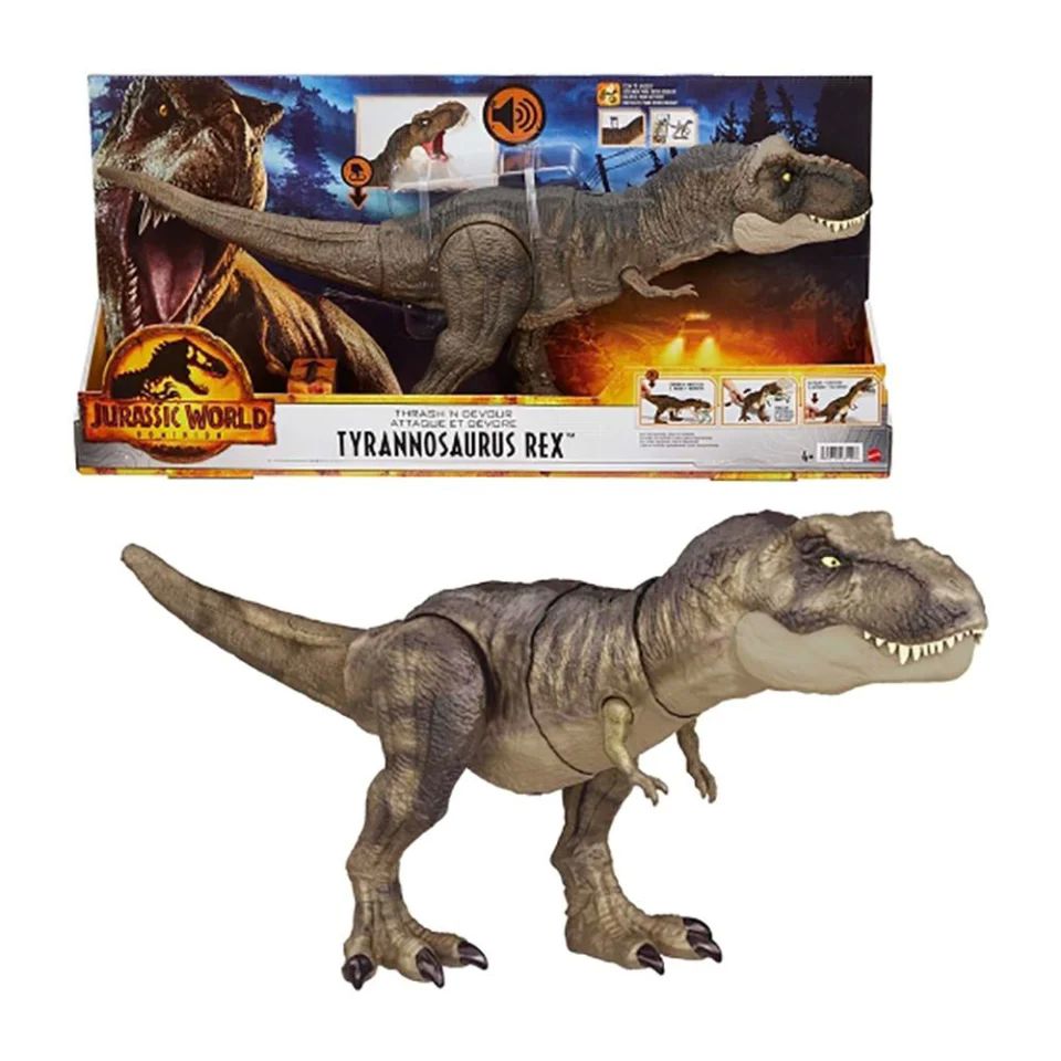 Dinosaurio de juguete Mattel Jurassic World Tyrannosaurus Rex 