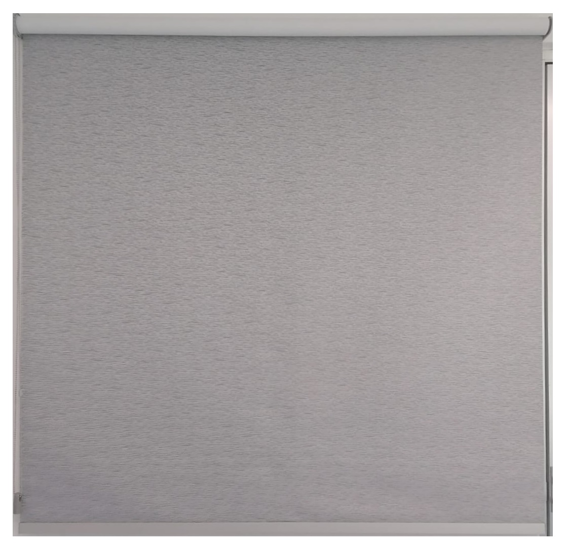Persiana Enrollable Blackout CHALK. MEDIDA 1.50 ancho x 2.00 alto