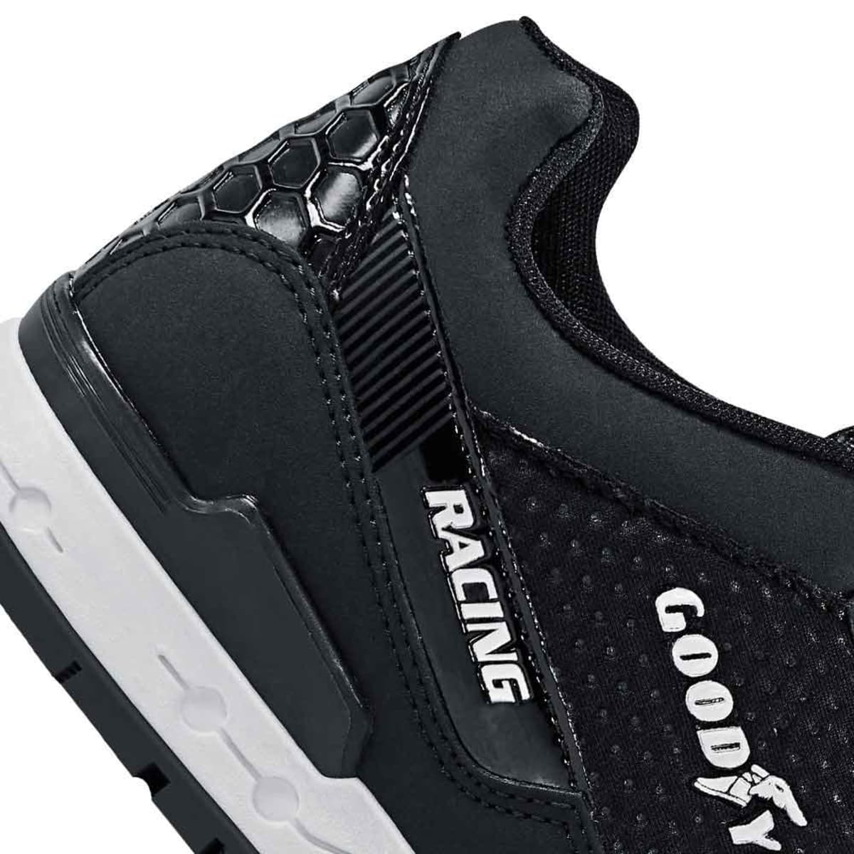 Tenis casual urbano choclo color negro marca Goodyear para mujer, mod. 998313