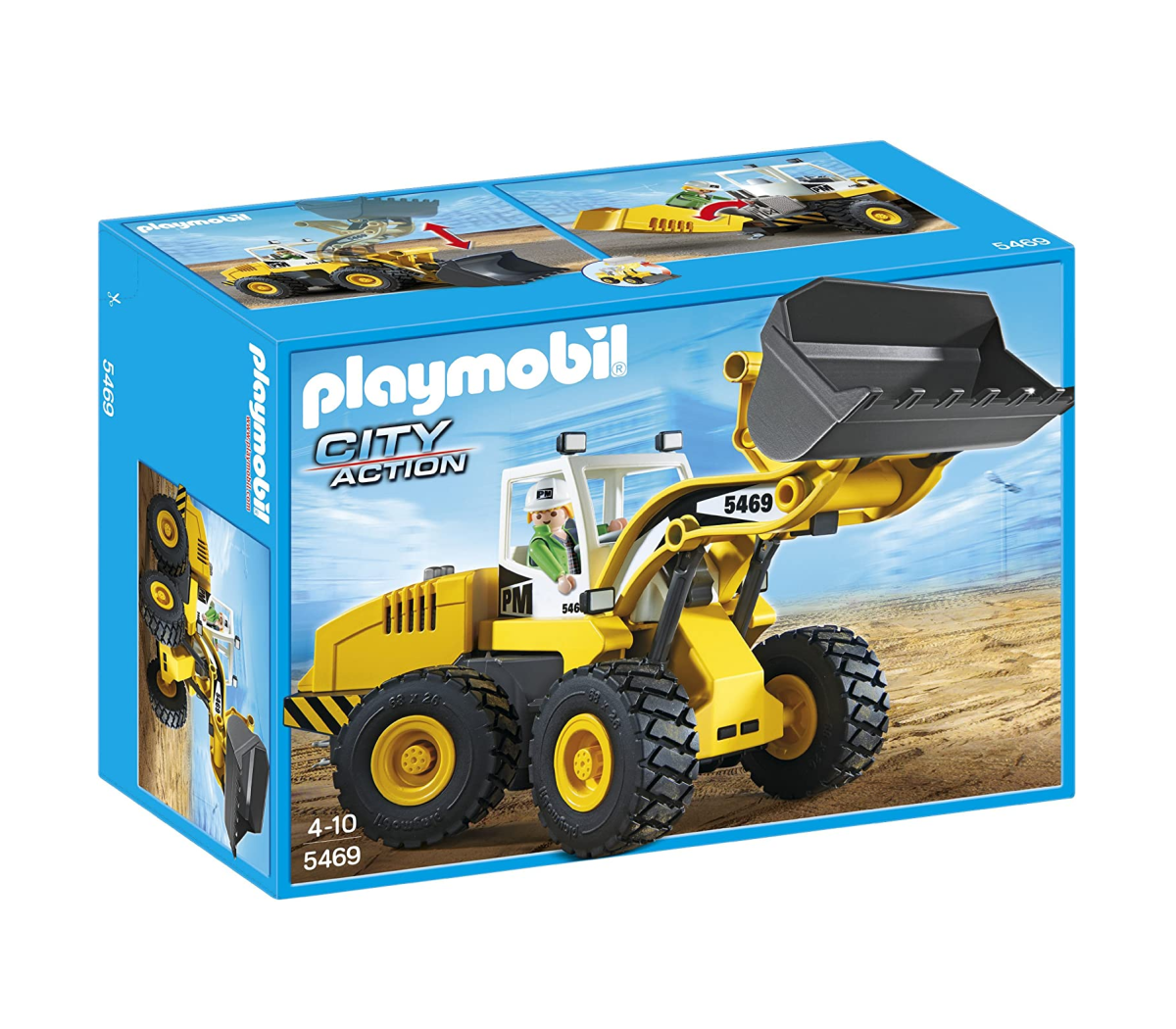 Playmobil 5469 Construcción Cargadora Frontal