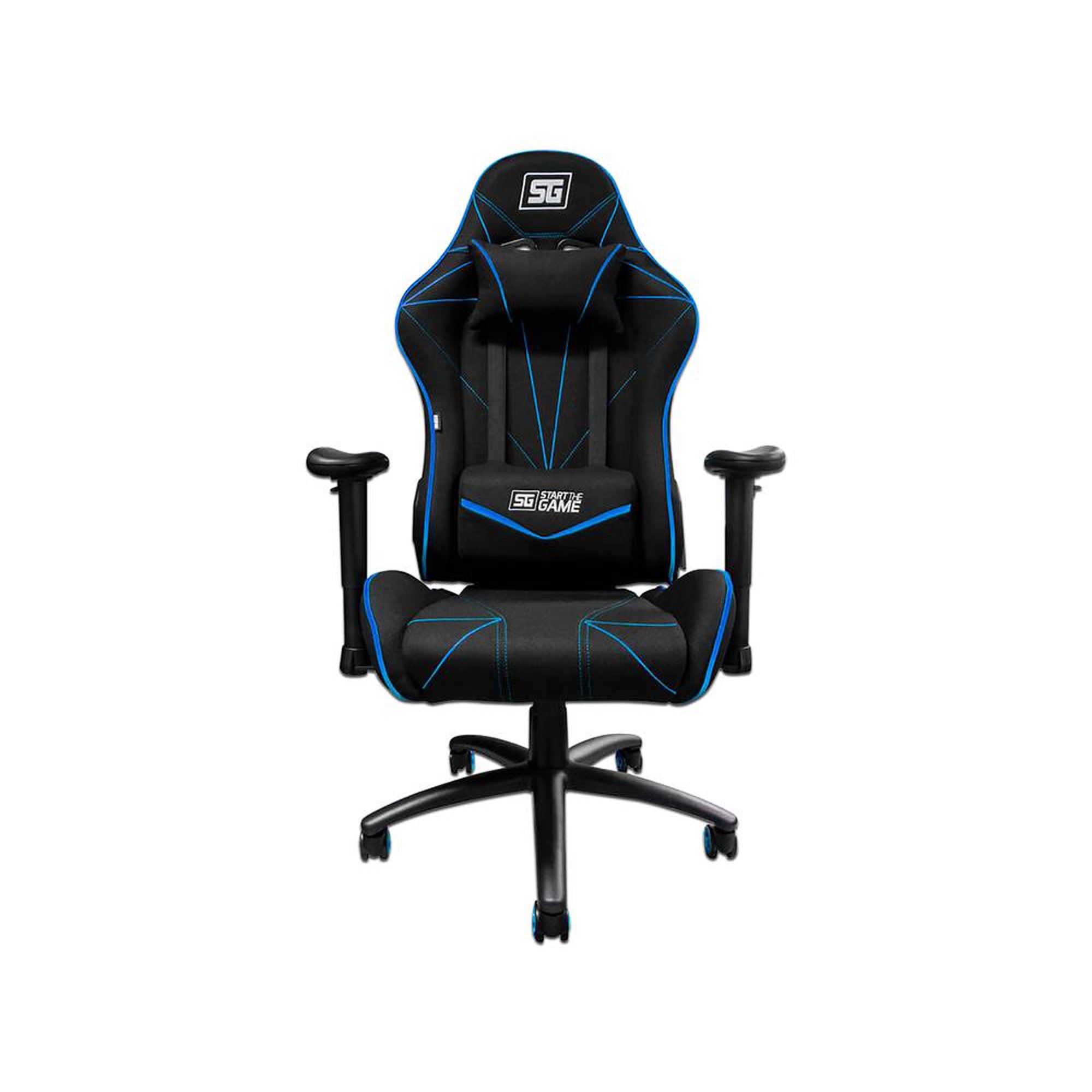 Vorago Silla Gamer CGC500, 120kg, Negro/Azul 