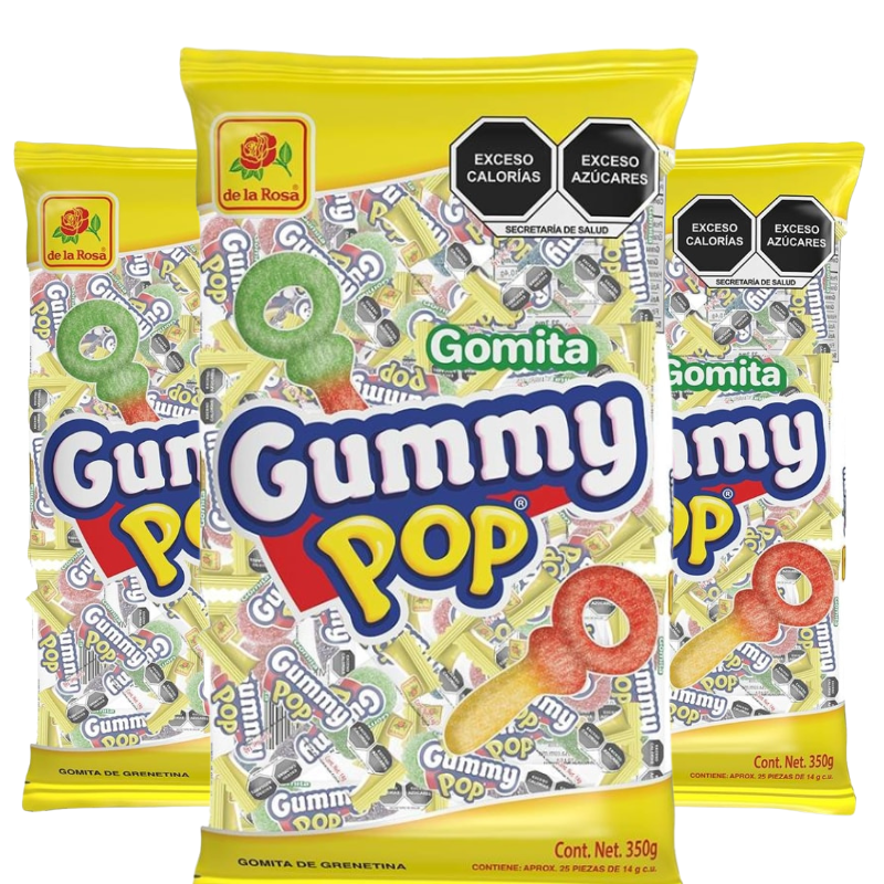 Paquete de 6 piezas Gomita Llave 25 piezas