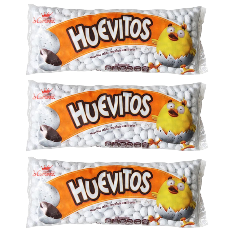 Paquete de 3 Huevo Pinto 1 Kg c/u 