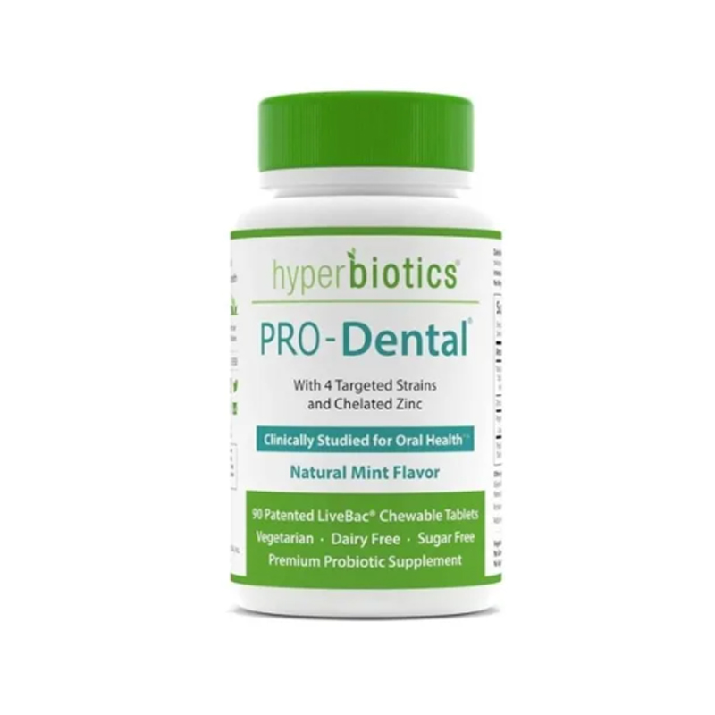 Pro Dental Hyperiotics Probióticos 90 tabletas Para Salud Oral Dental