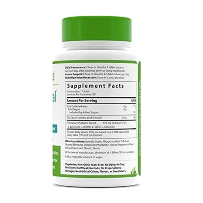 Pro Dental Hyperiotics Probióticos 90 tabletas Para Salud Oral Dental