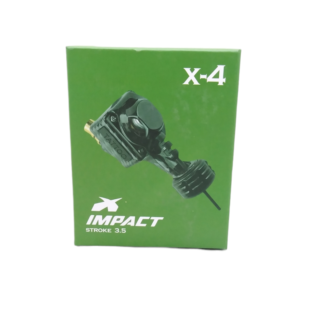 MAQUINA ROTATIVA IMPACT X-4 para cartuchos. CABLE RCA INCLUIDO,