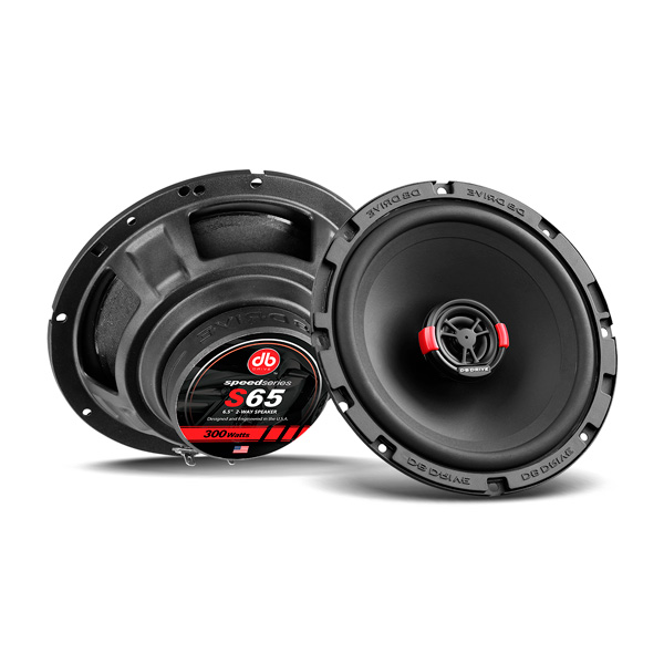 Set de Bocinas Coaxiales DB Drive S65 300 Watts 6.5 Pulgadas 4 Ohms 