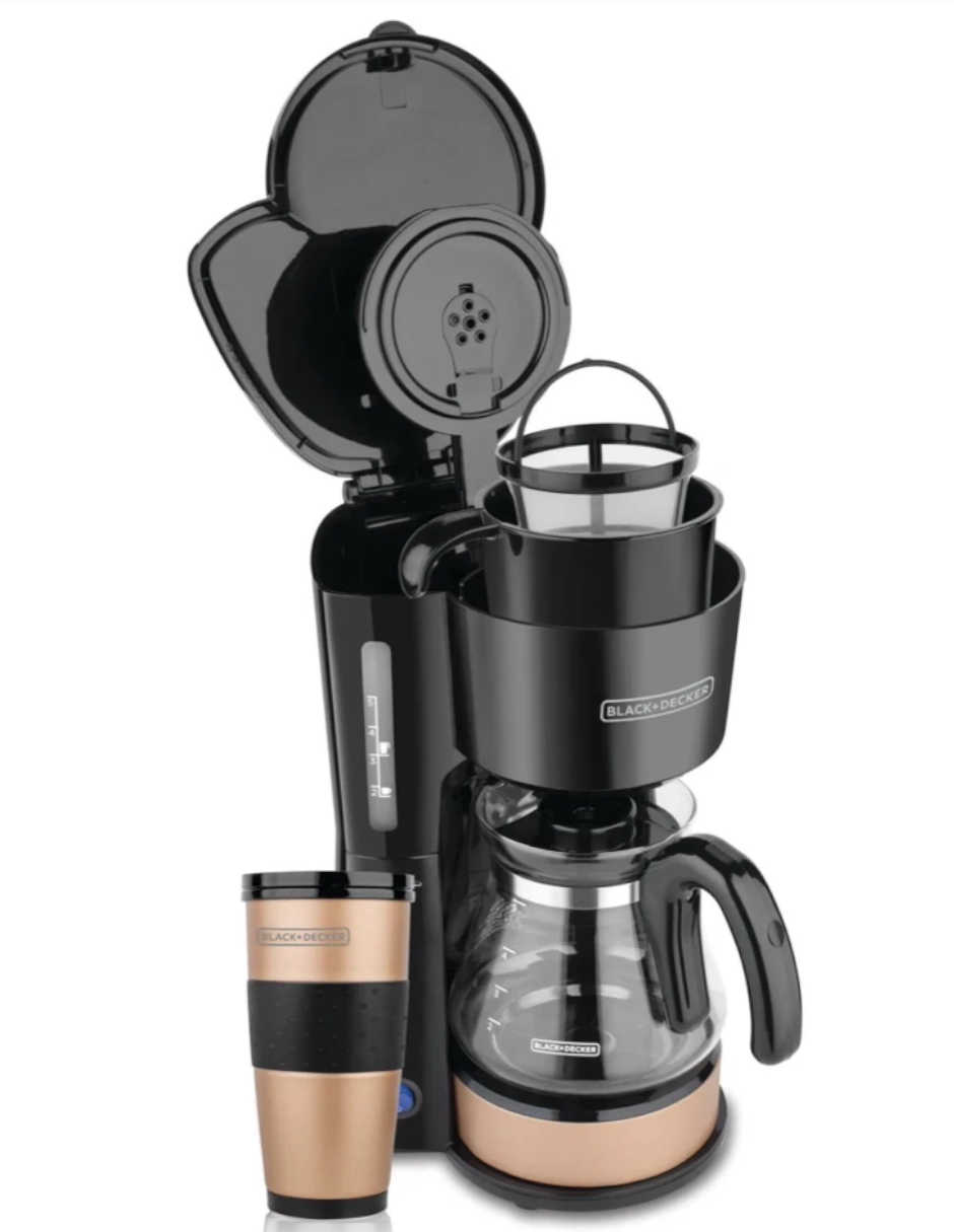 Cafetera Black + Decker 4 en 1 CM0755BC