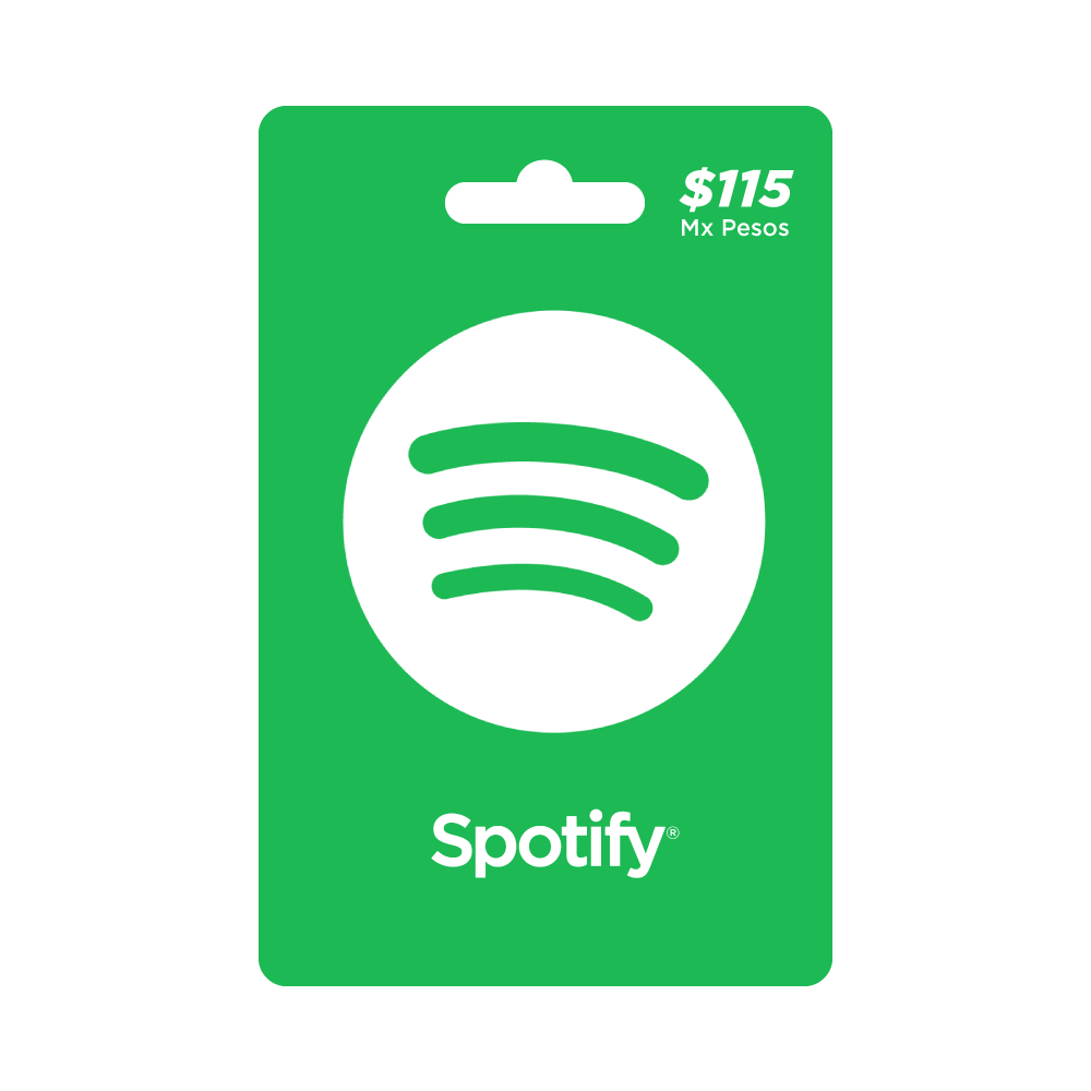 Spotify tarjeta prepago, Pin Digital