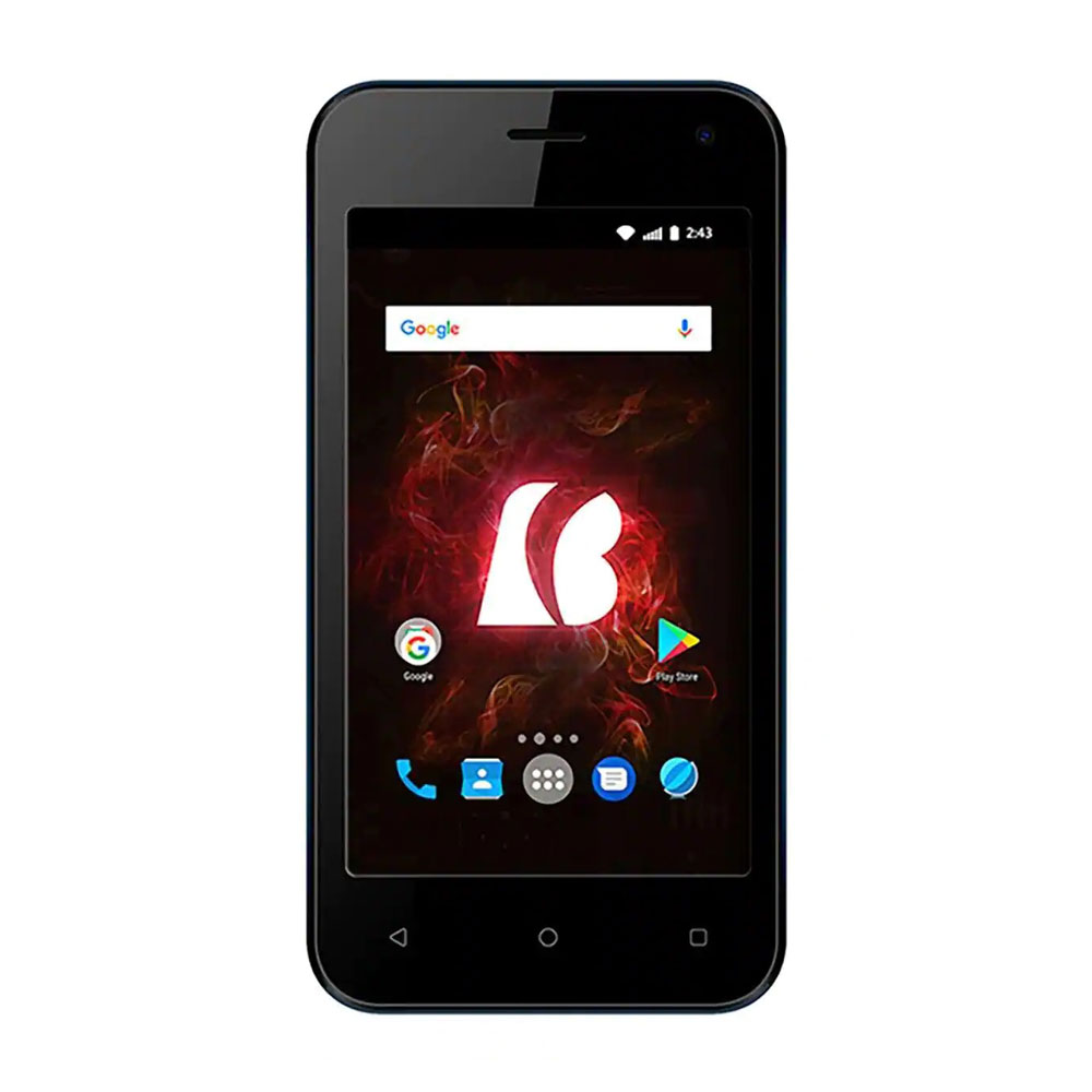 Celular BMOBILE AX687 4 3g 512MB RAM 16GB Android 5MP/2MP Dual SIM Negro