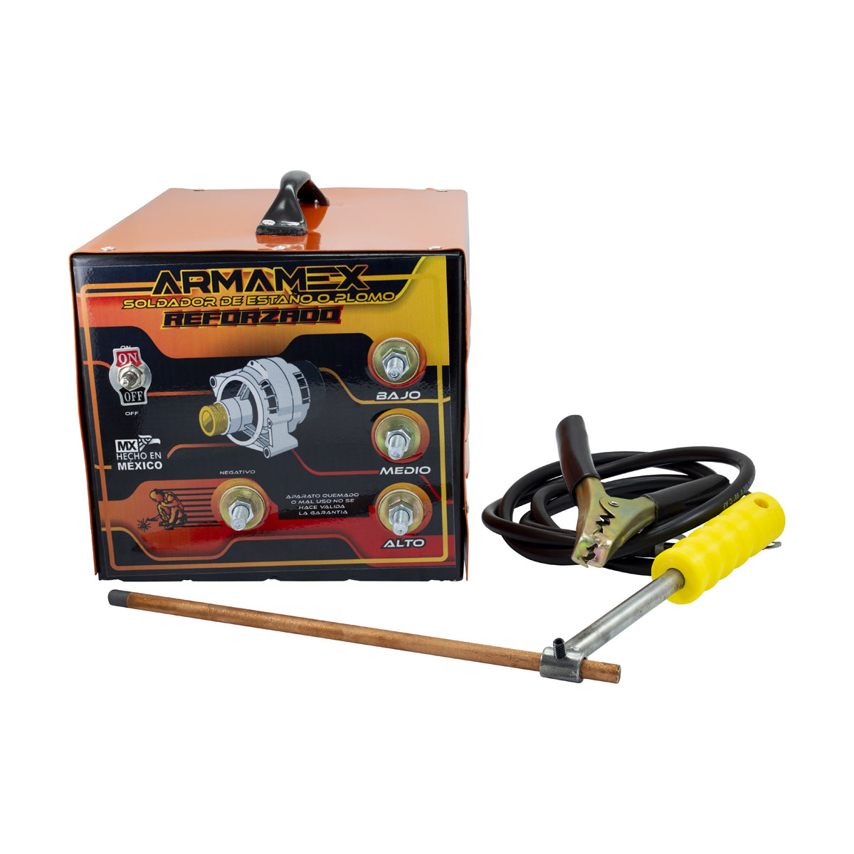 Soldador de estaño plomo Pairo reforzado Amx-seprp