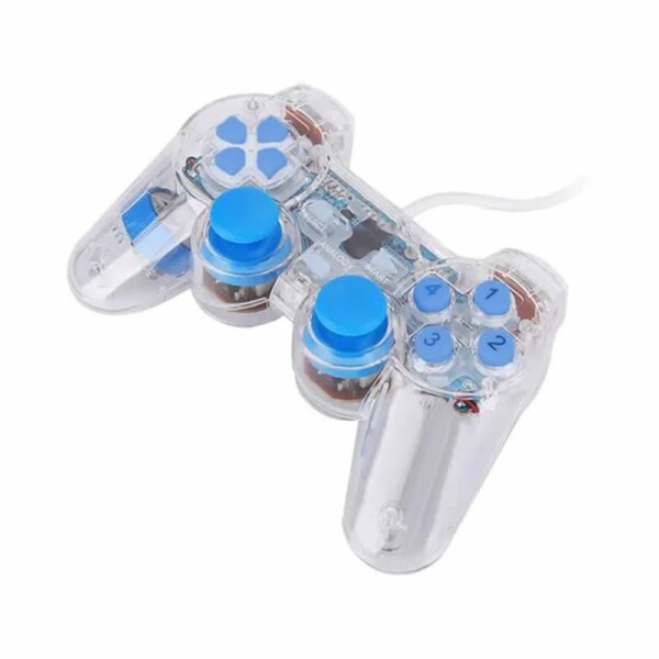 Control Joystick De Juegos Usb Alámbrico Luz Led Pc/laptop