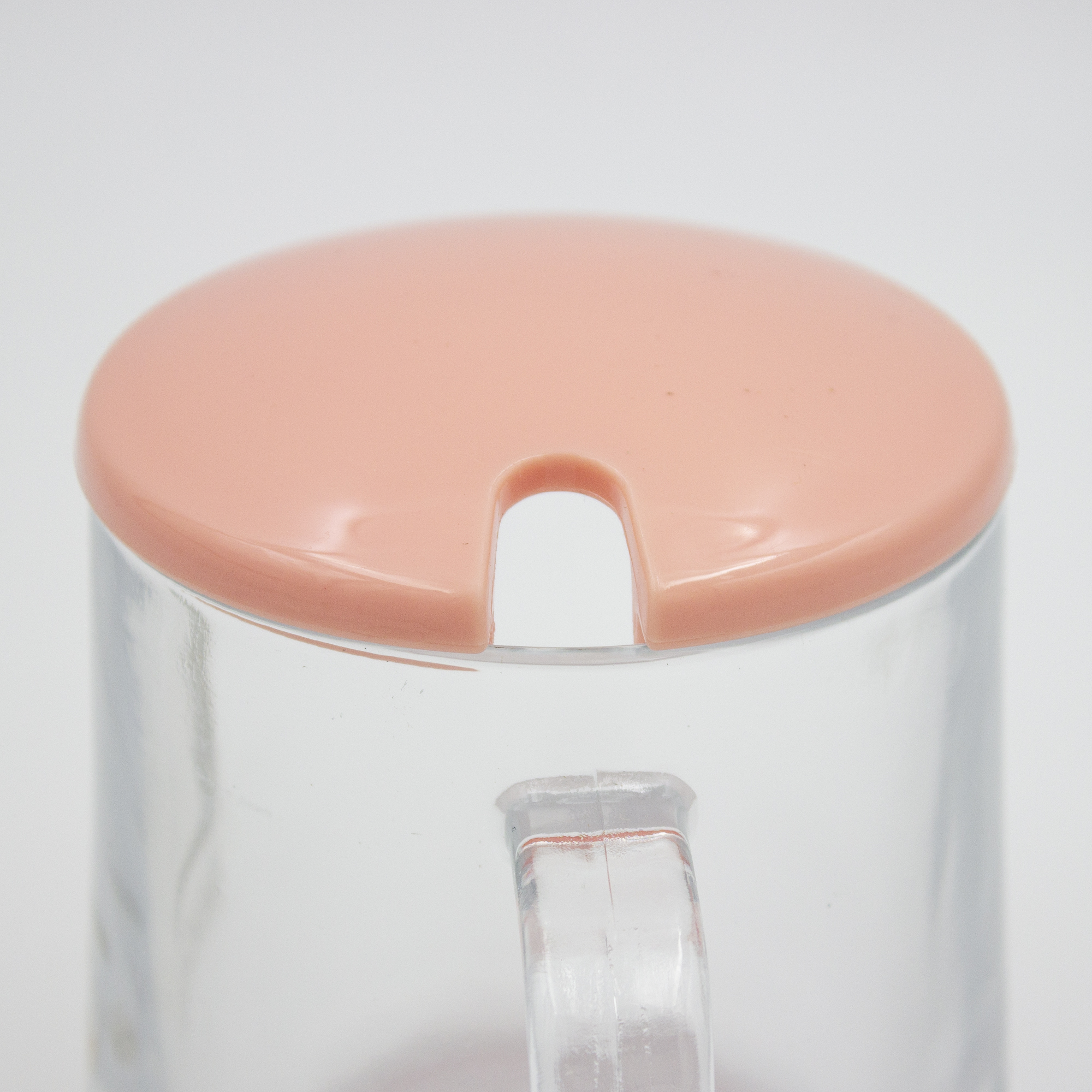 Taza Eléctrica De Cerámica Con Calentador Portátil Cristal Color Rosa