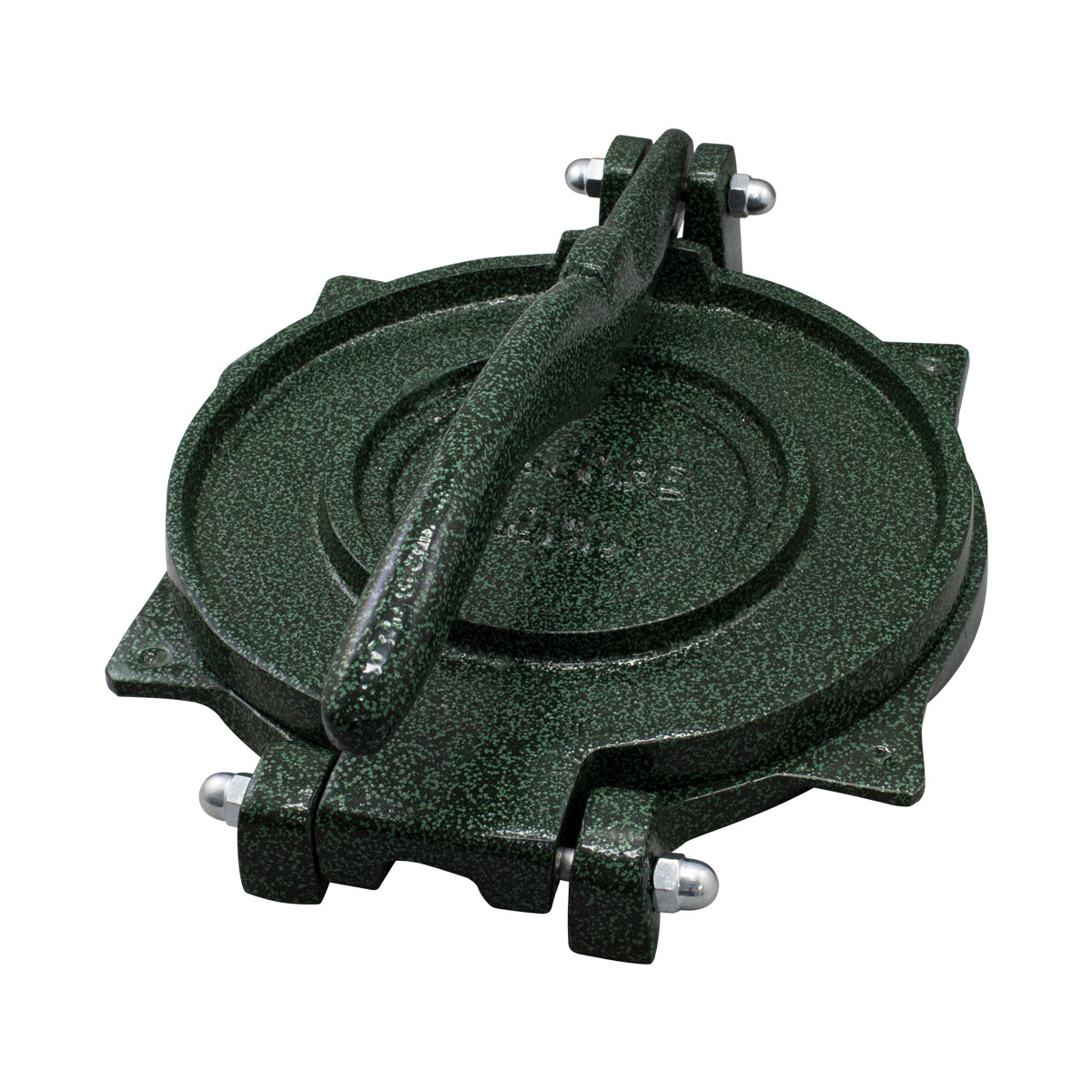 Máquina para hacer tortillas 23cm Aluminio Verde 