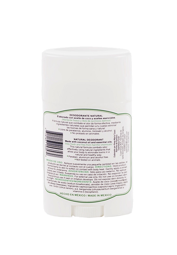 Desodorante natural Turati aroma Bergamota-Limón 3 piezas