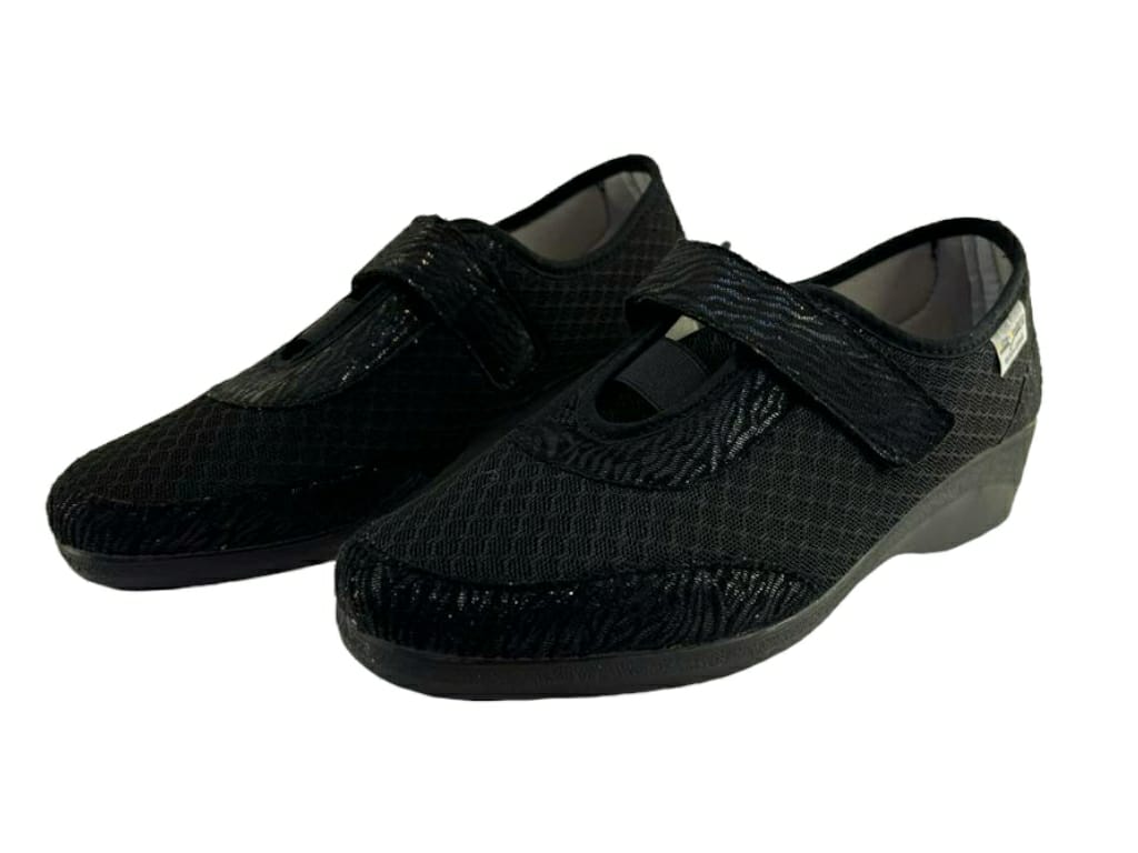 Pantufla Espa ola Extra Confort Mod. 2412 Negro