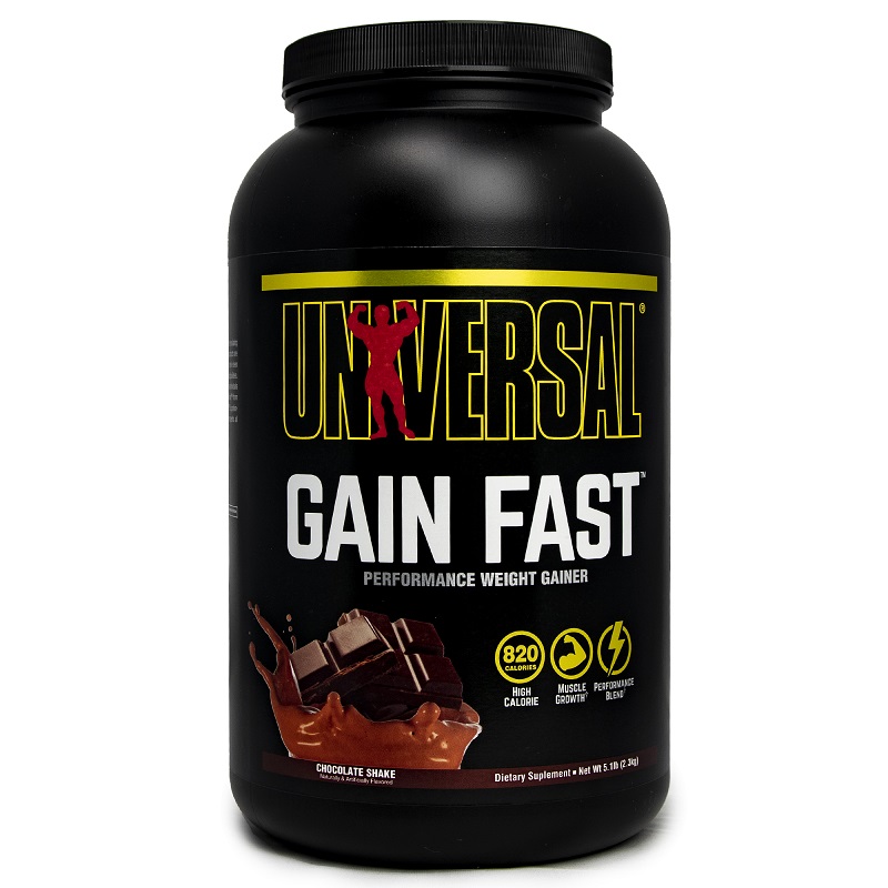 Proteina Universal Gain Fast Sabor  Chocolate + ADV Galleta Con  Chispas De Chocolate 65 Grs