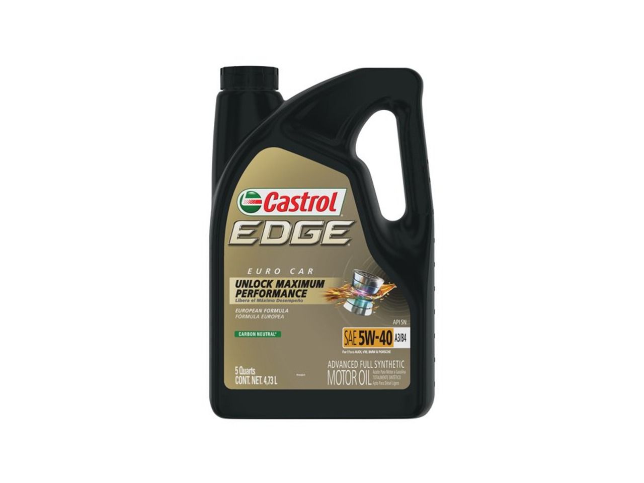 Castrol Edge Euro Car 5w40 A3/B4 4.73 Litros