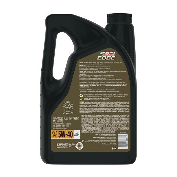 Castrol Edge Euro Car 5w40 A3/B4 4.73 Litros