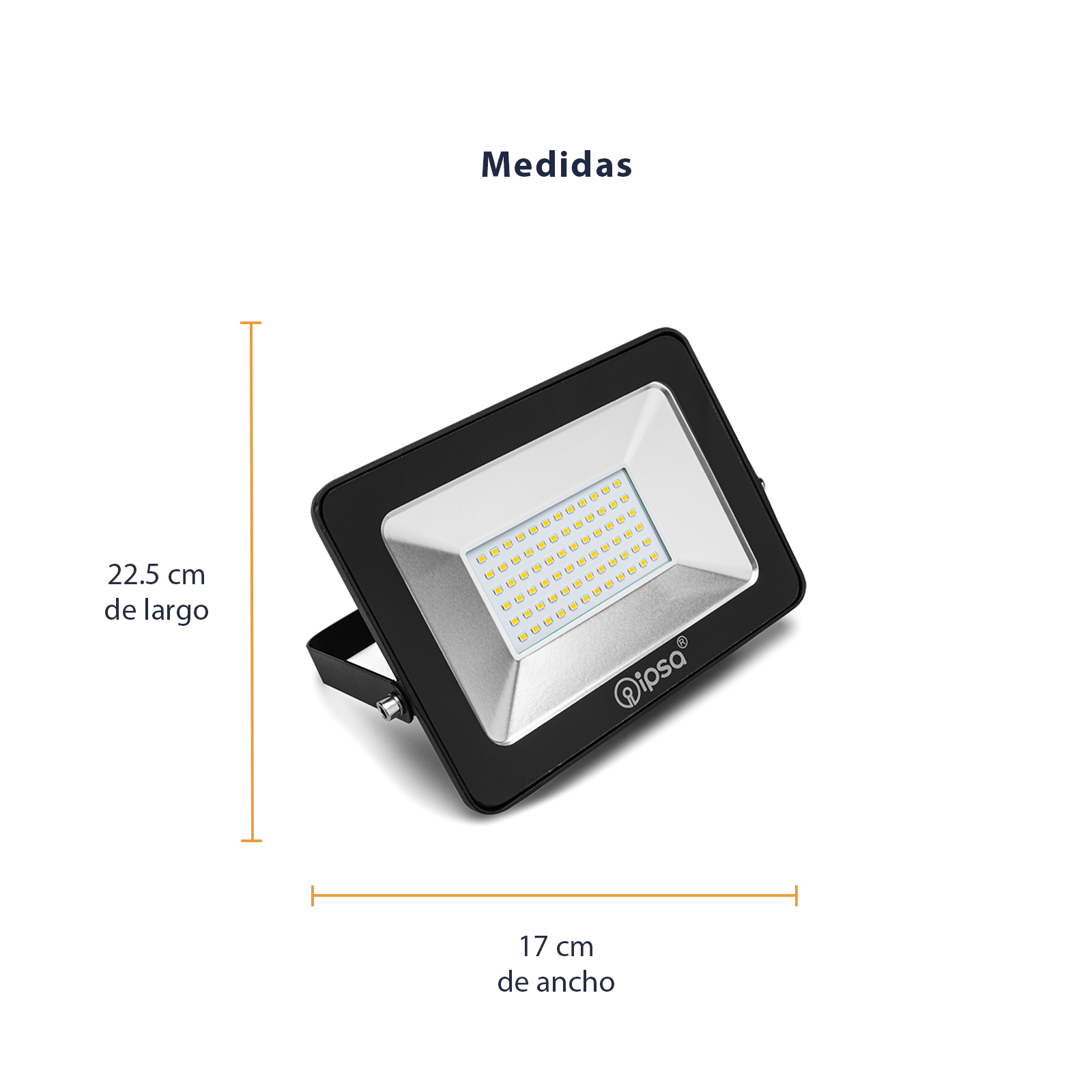 Reflector 30 Watts Luz Calida y Blanca Ipsa