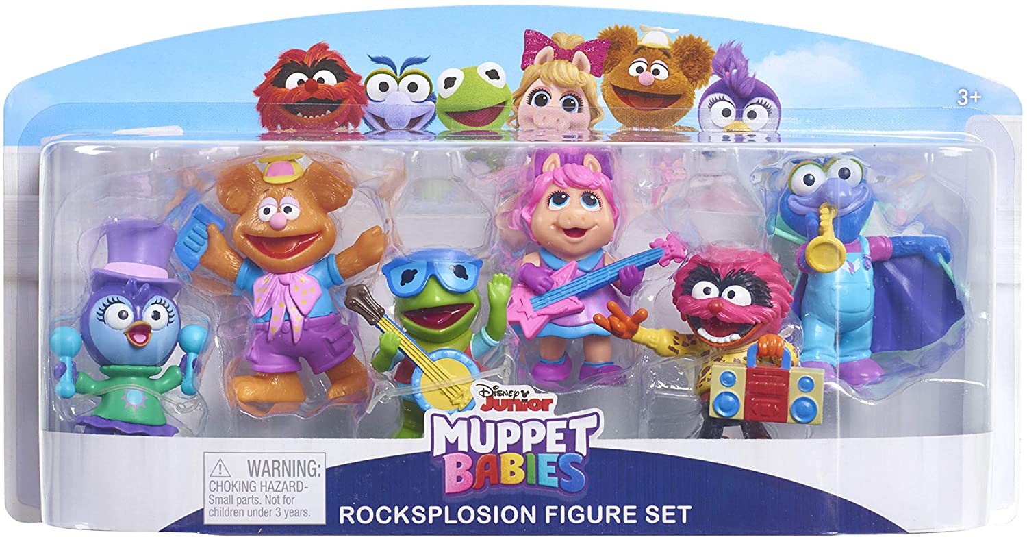 Muppets Babies Pack De 6 Exelentes Figuras De Rock