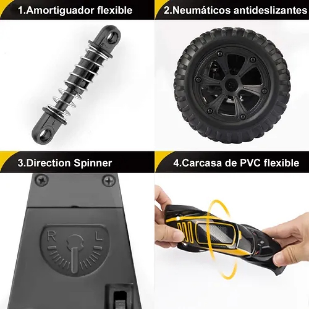 1:22 Todo Terreno Rc Control Remoto Recargable Carro De Uto