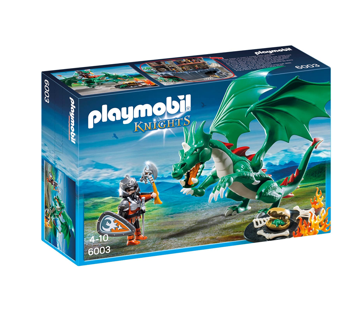 Playmobil 6003 Knights Caballero con Dragón