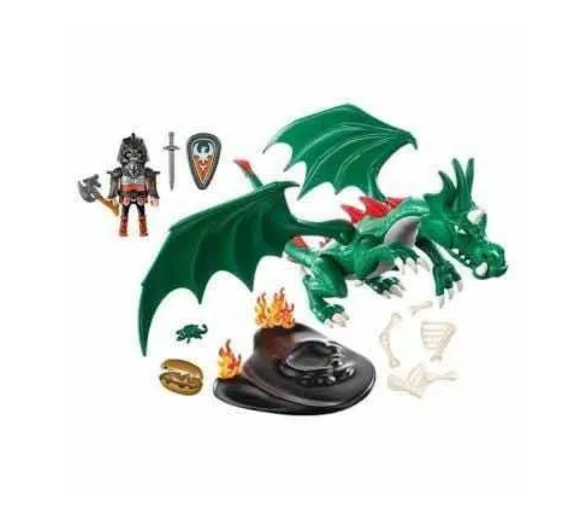 Playmobil 6003 Knights Caballero con Dragón