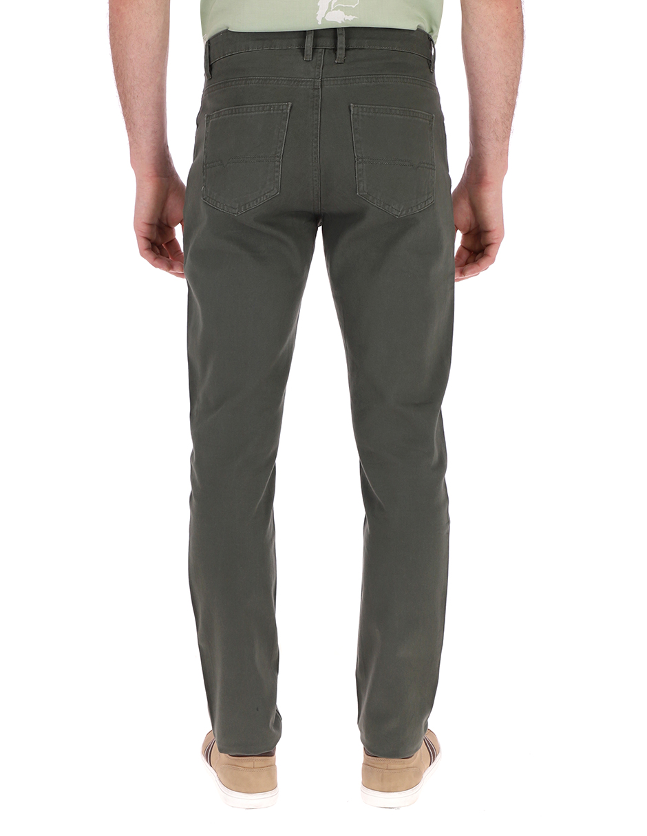 Pantalón Corte Slim Fit Con Cierre Para Hombre 928302