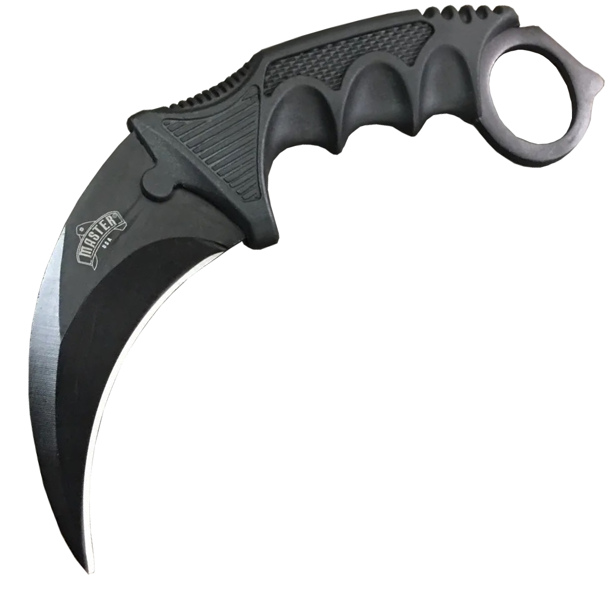 CUCHILLO  KARAMBIT NEGRO MU-1142