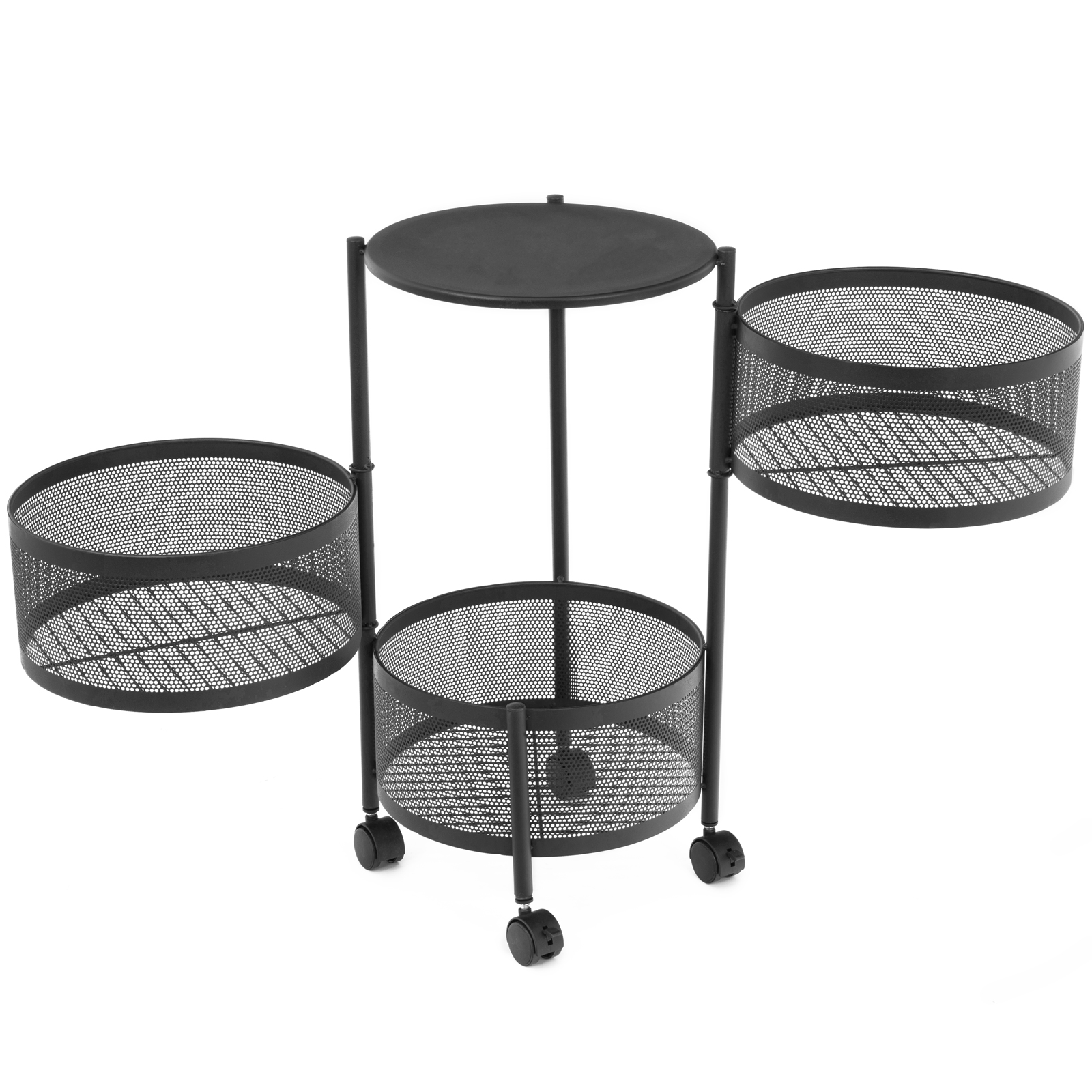 Organizador Multiusos Estante Giratorio Alacena 3 Niveles